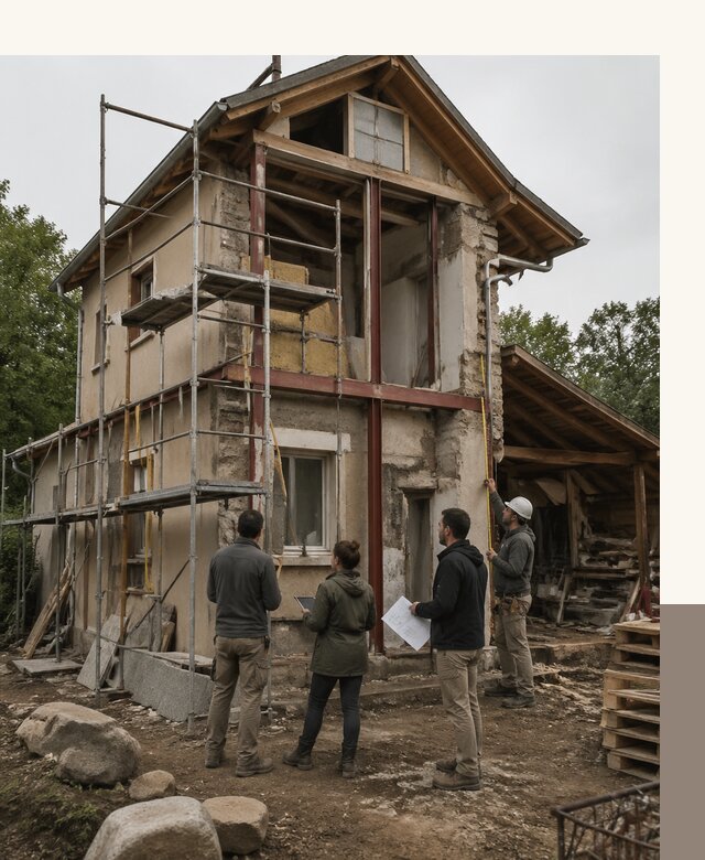 Реконструкция загородного дома под ключ в Тобольске от бюро